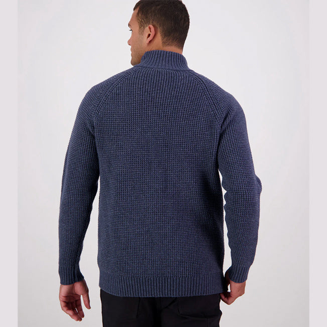 Swanndri Chalky Island Waffle Jumper