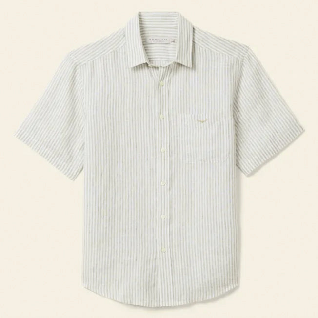 R.M. Williams Charles Linen SS Shirt