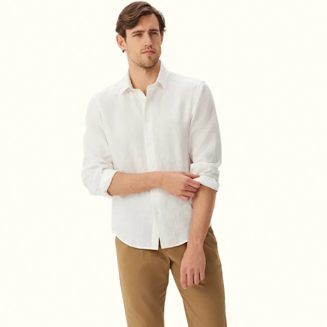 R.M. Williams LS Linen Classic Shirt