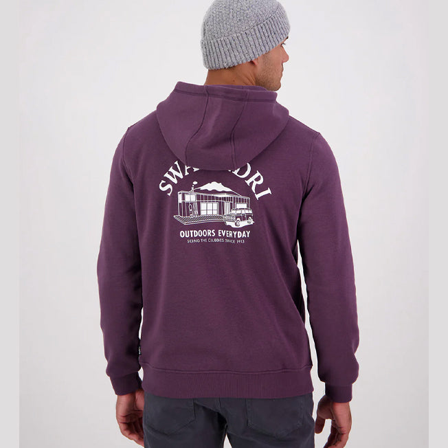 Swanndri Mens Clubbies Printed Hoodie