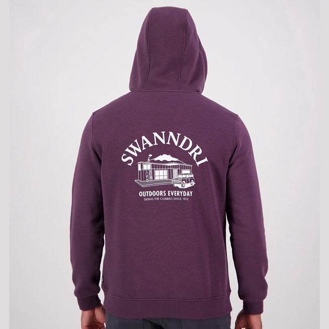 Swanndri Mens Clubbies Printed Hoodie