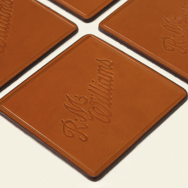R.M.Williams Script Logo 4pc Coaster Set