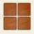 R.M.Williams Script Logo 4pc Coaster Set