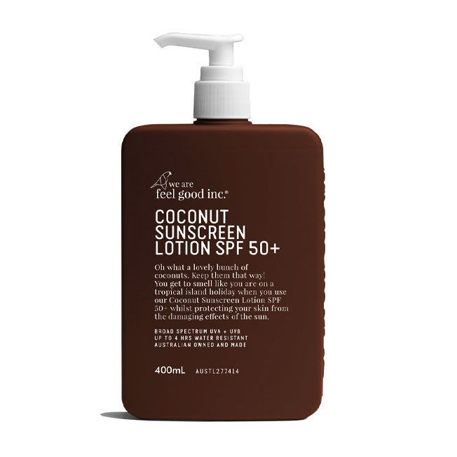 We Are Feel Good Inc. Coconut Sunscreen Lotion SPF50+