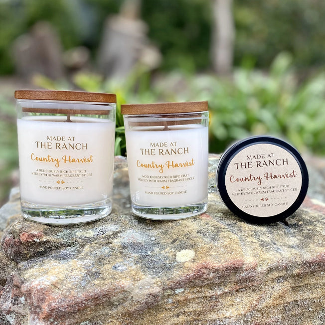 Made At The Ranch Country Harvest Candle