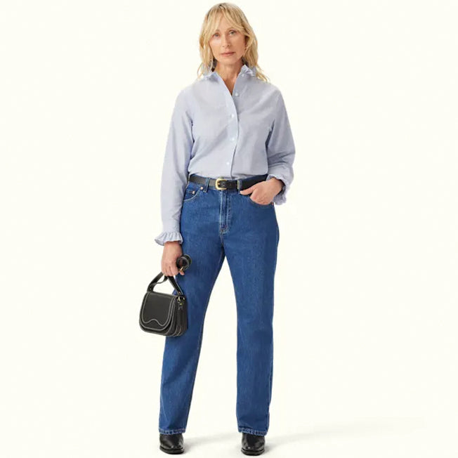 R.M. Williams Crispin Ruffle Shirt