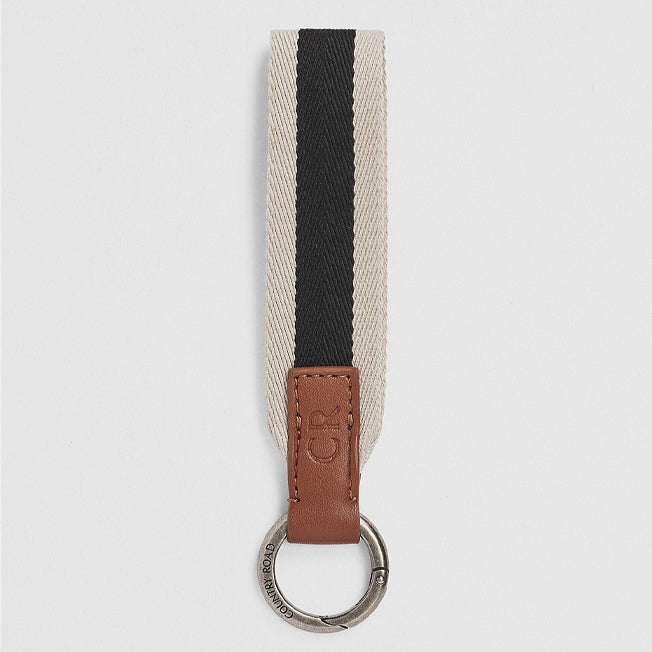 Country Road CR Logo Striped Keyring