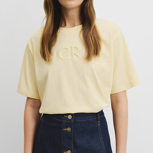 Country Road Lds Aus Cotton CR Logo Tee