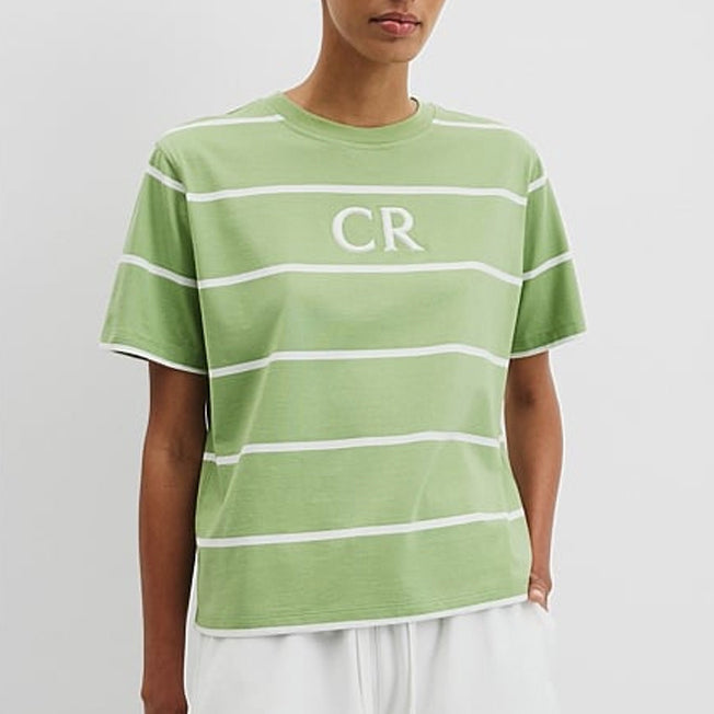 Country Road Lds Aus Cotton CR Logo Tee