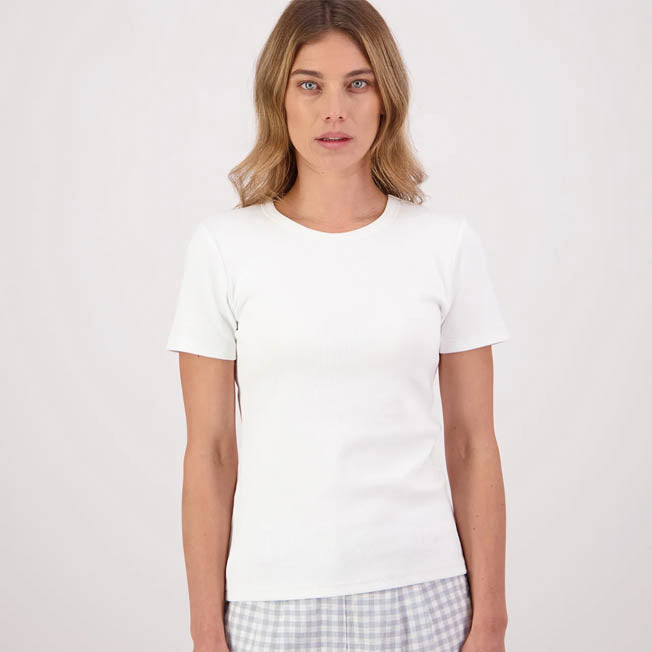 Swanndri Ladies Daisy Ribbed Tee