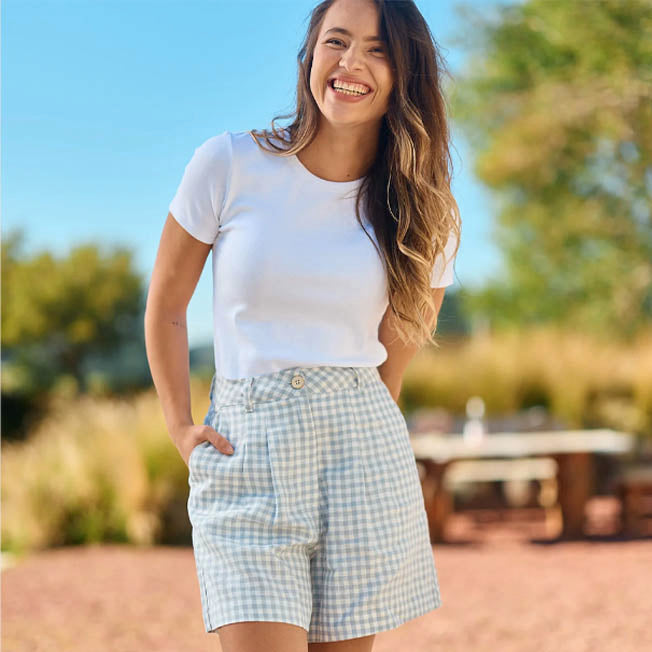 Swanndri Ladies Daisy Ribbed Tee
