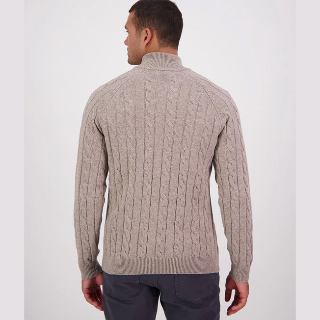 Swanndri Doncaster V2 Zip Cable Knit