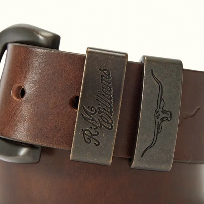 R.M. Williams Drover Leather Belt 38mm