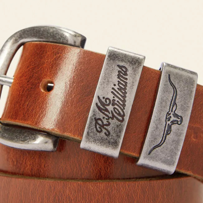 R.M. Williams Drover Leather Belt 38mm