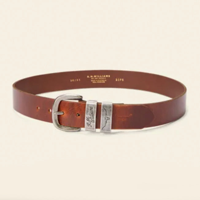 R.M. Williams Drover Leather Belt 38mm