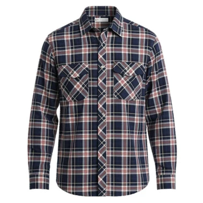 Swanndri Mens Full Button Egmont Shirt Twin Pack
