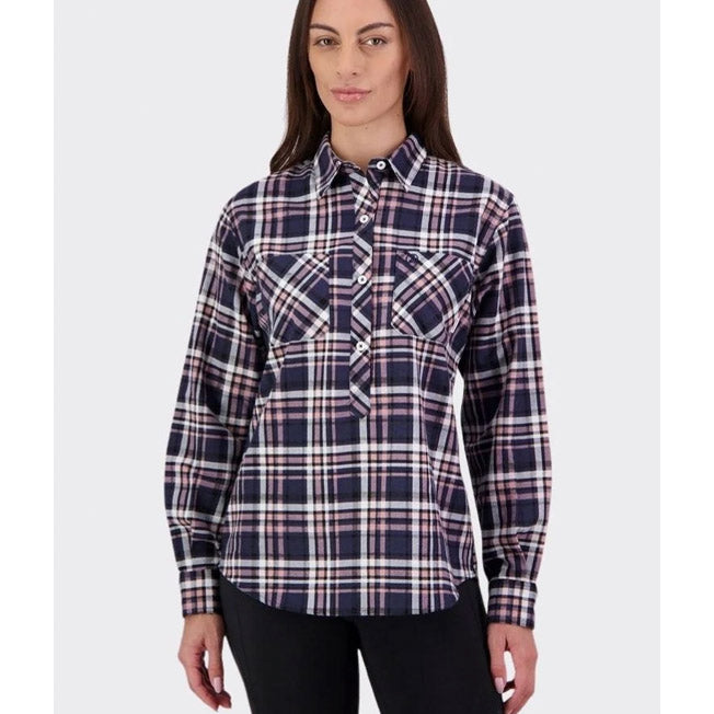 Swanndri Womens Closed Front Egmont Shirt Twin Pack