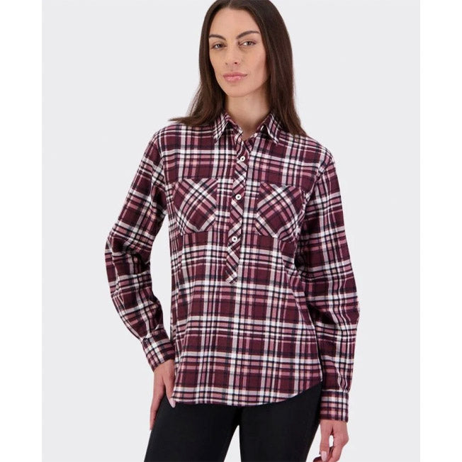 Swanndri Womens Closed Front Egmont Shirt Twin Pack