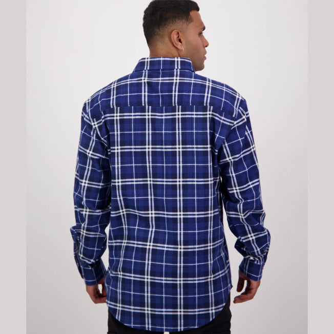 Swanndri Mens Closed Front Egmont Shirt Twin Pack