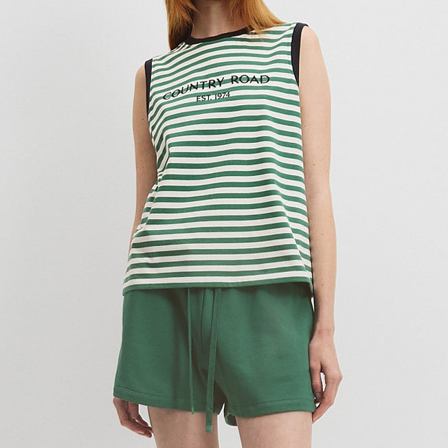 Country Road Lds Stripe Est 1974 Tank