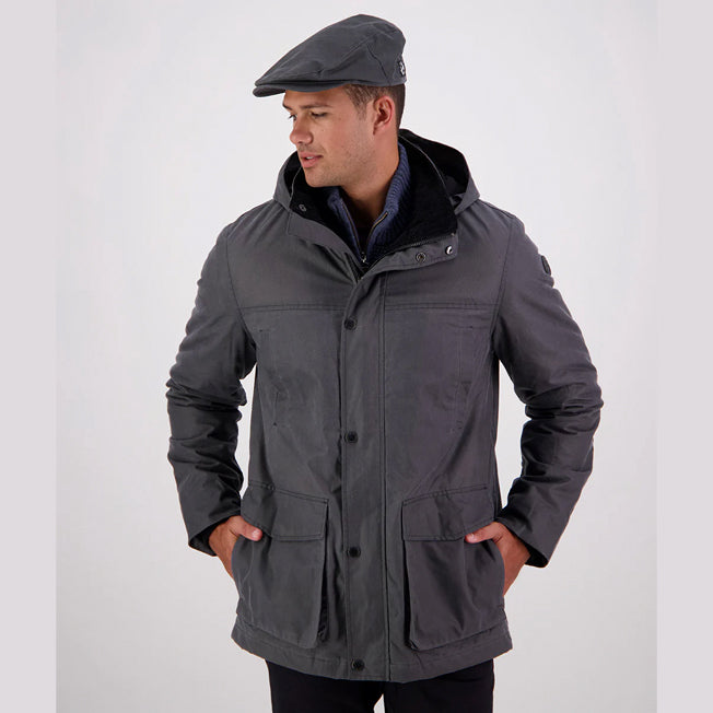 Swanndri Evans Flat V2 Mens Oilskin Jacket