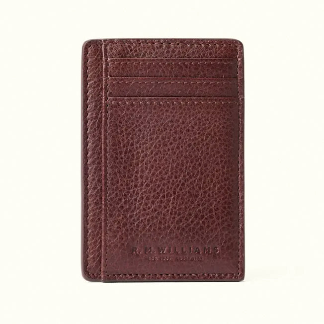 R.M. Williams Farrier Cardholder with Money Clip