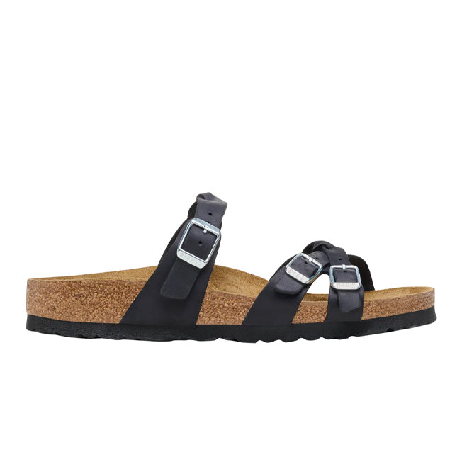 Birkenstock Franca Braided Oiled Leather Narrow