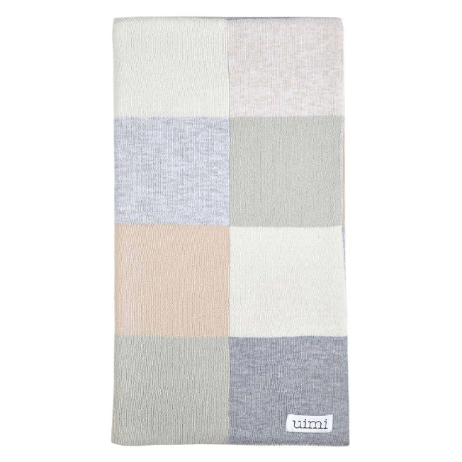 uimi Frankie Double Sided Patchwork Egyptian Cotton Throw