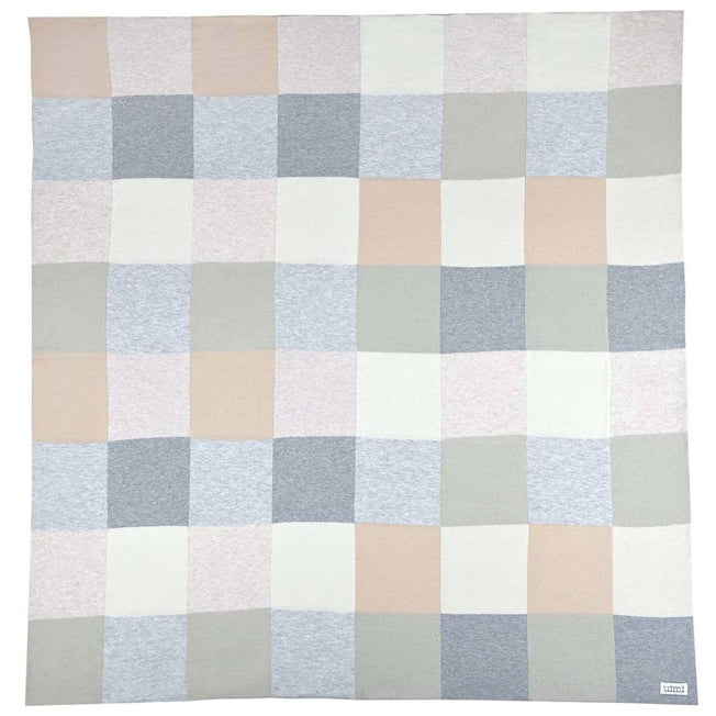 uimi Frankie Double Sided Patchwork Egyptian Cotton Throw