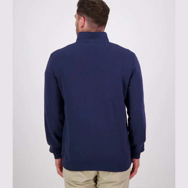 Swanndri Mens Fundamentals Quarter Zip Sweat
