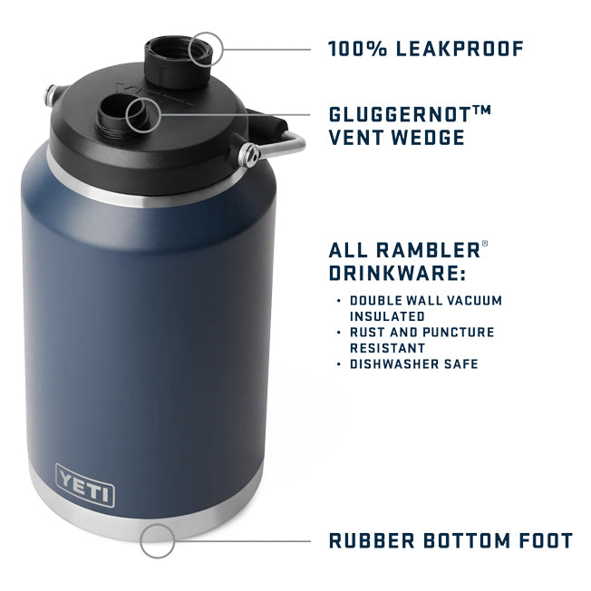 Yeti Rambler One Gallon Jug 2.0