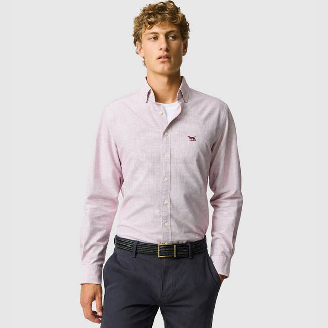 Rodd &amp; Gunn Gunn Oxford 2 Sports Fit LS Shirt