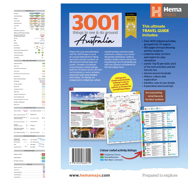 Hemas 3001 Things To See and Do Around Australia