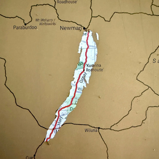 Hema Australia Scratch Map