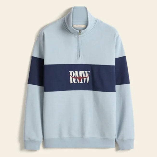 R.M. Williams Heritage Panel 1/4 Zip Sweatshirt