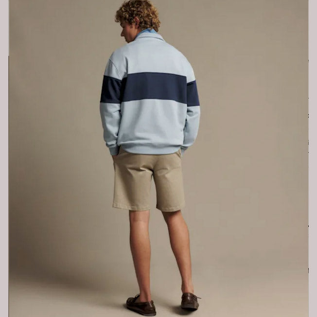 R.M. Williams Heritage Panel 1/4 Zip Sweatshirt