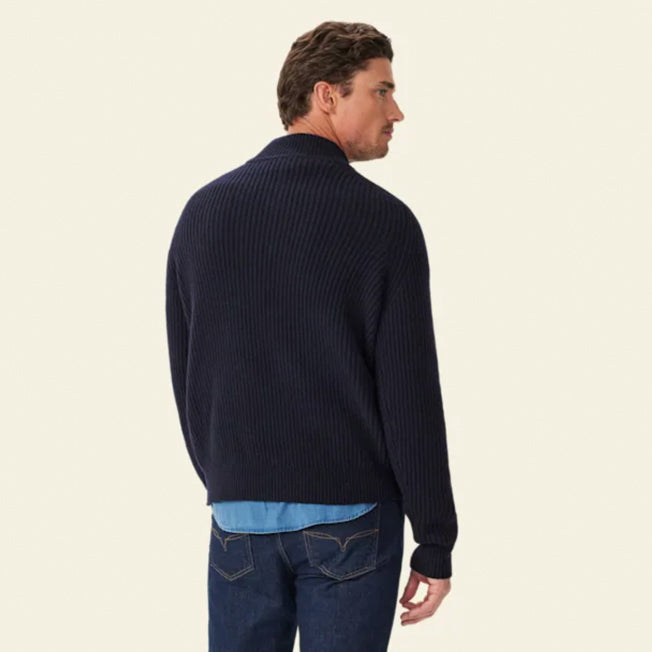 R.M. Williams Higgins Merino 1/4 Zip Knit