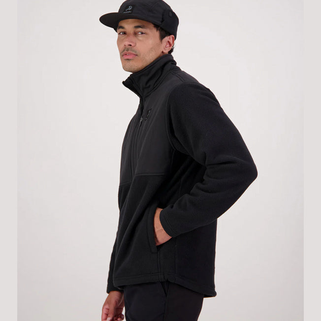 Swanndri Mens High Rock Hybrid Fleece Pullover