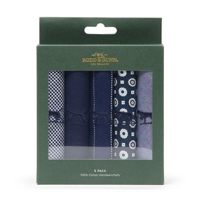 Rodd & Gunn Gunner Handkerchief 5pk