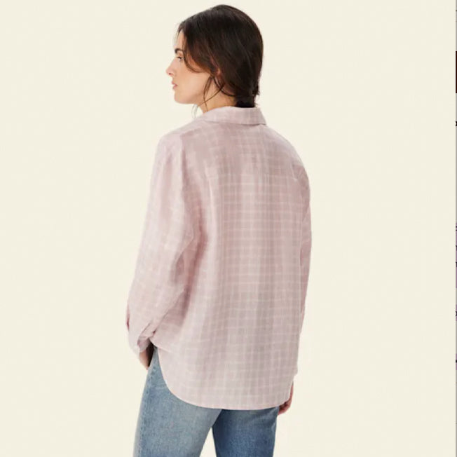 R.M. Williams Hopeland Linen Check Shirt