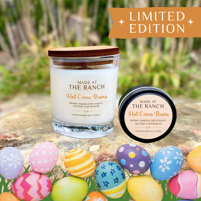 Made At The Ranch Hot Cross Buns Candle