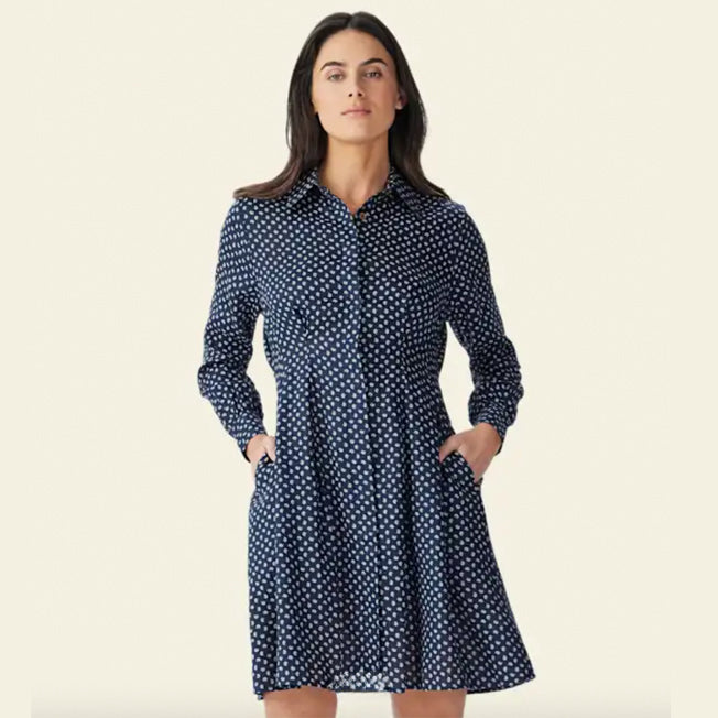 R.M. Williams Imprint Linen Dress