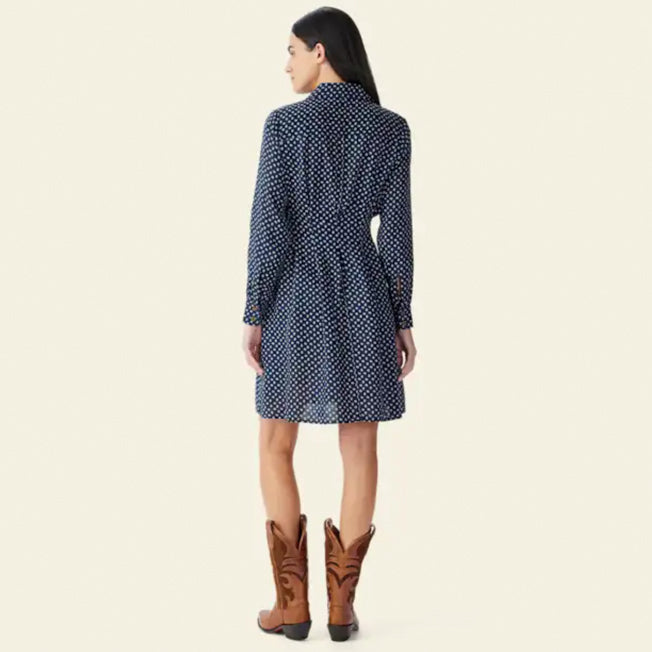 R.M. Williams Imprint Linen Dress