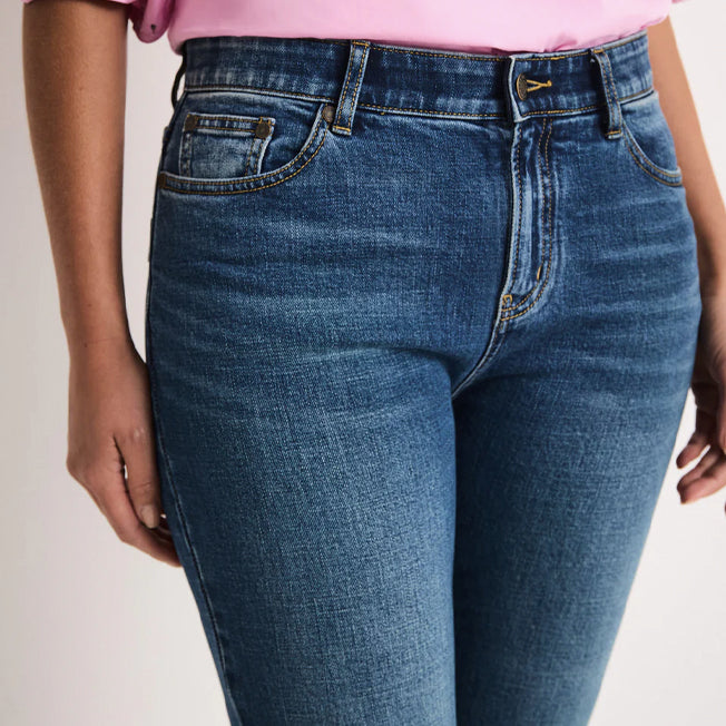 RB Sellars Ladies Jemma High Rise Boot Cut Work 34" Inleg Jean
