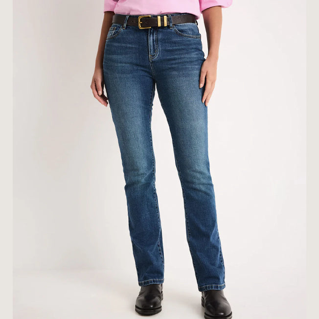 RB Sellars Ladies Jemma High Rise Boot Cut Work 34" Inleg Jean