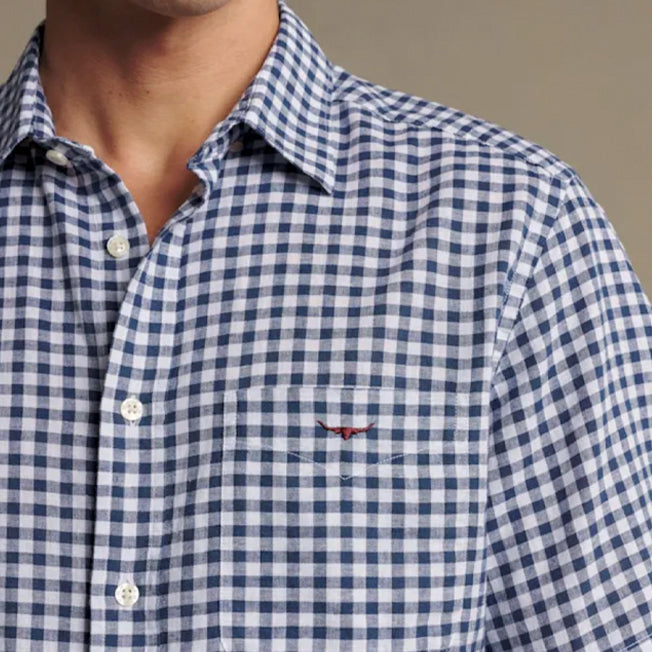 R.M. Williams Johnson Check SS Shirt