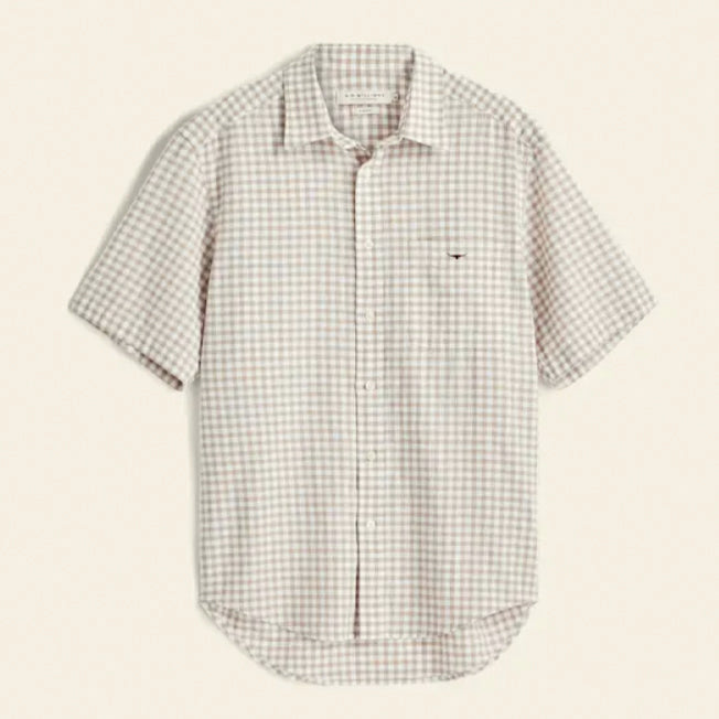 R.M. Williams Johnson Check SS Shirt
