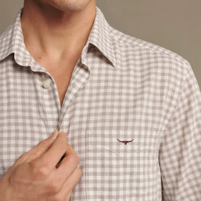 R.M. Williams Johnson Check SS Shirt