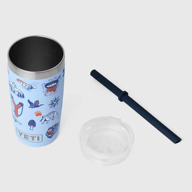 Yeti Rambler R10 JR Summer Camp Tumbler w/Straw Lid