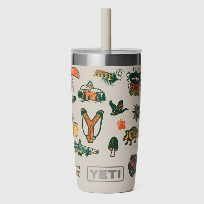 Yeti Rambler R10 JR Summer Camp Tumbler w/Straw Lid